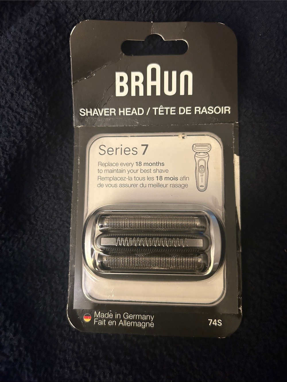 Braun Series 7 Replacement Shaver Head - Silver